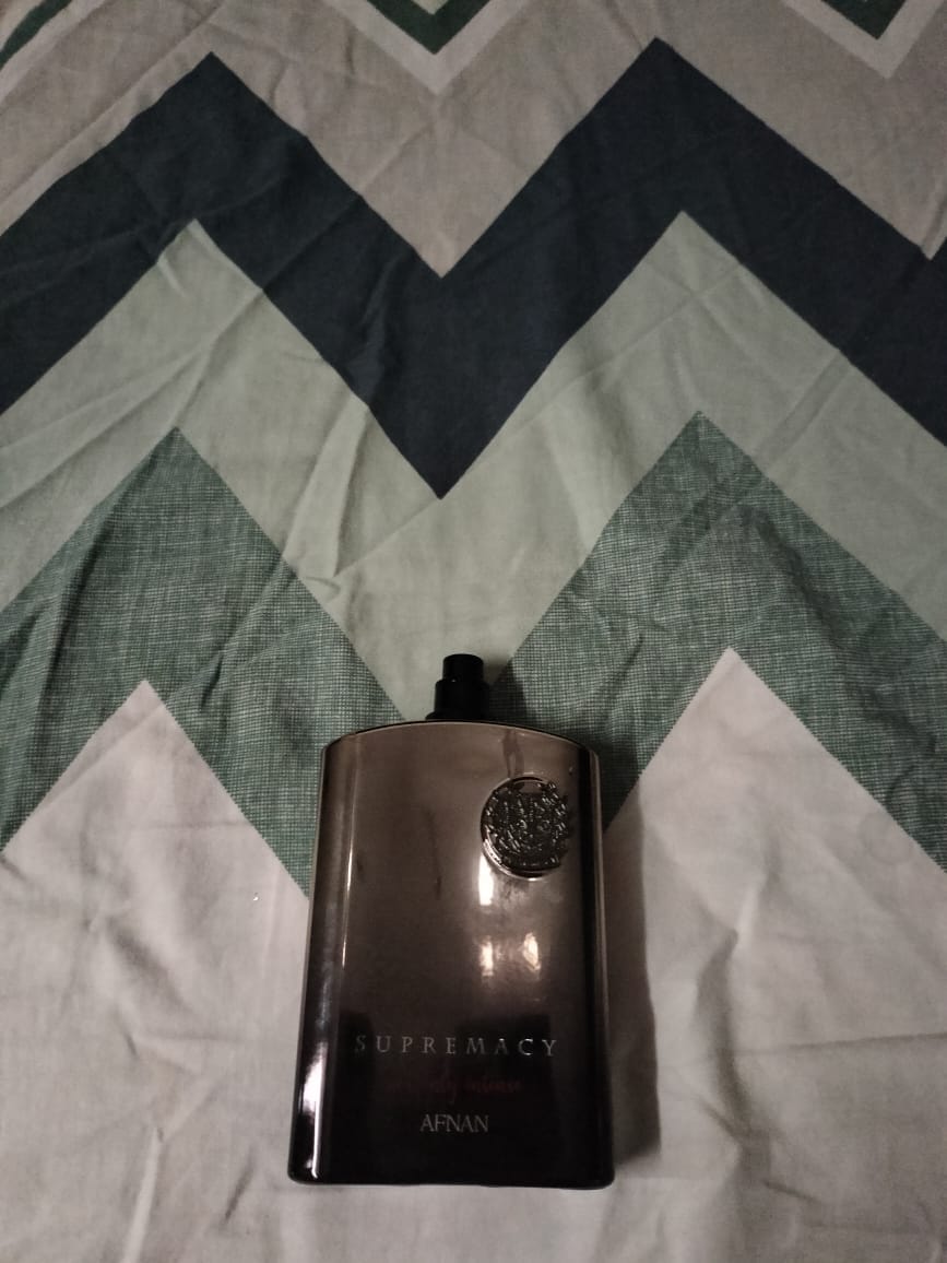 Customer photo review of Afnan Supremacy Not Only Intense Eau De Parfum For Men
