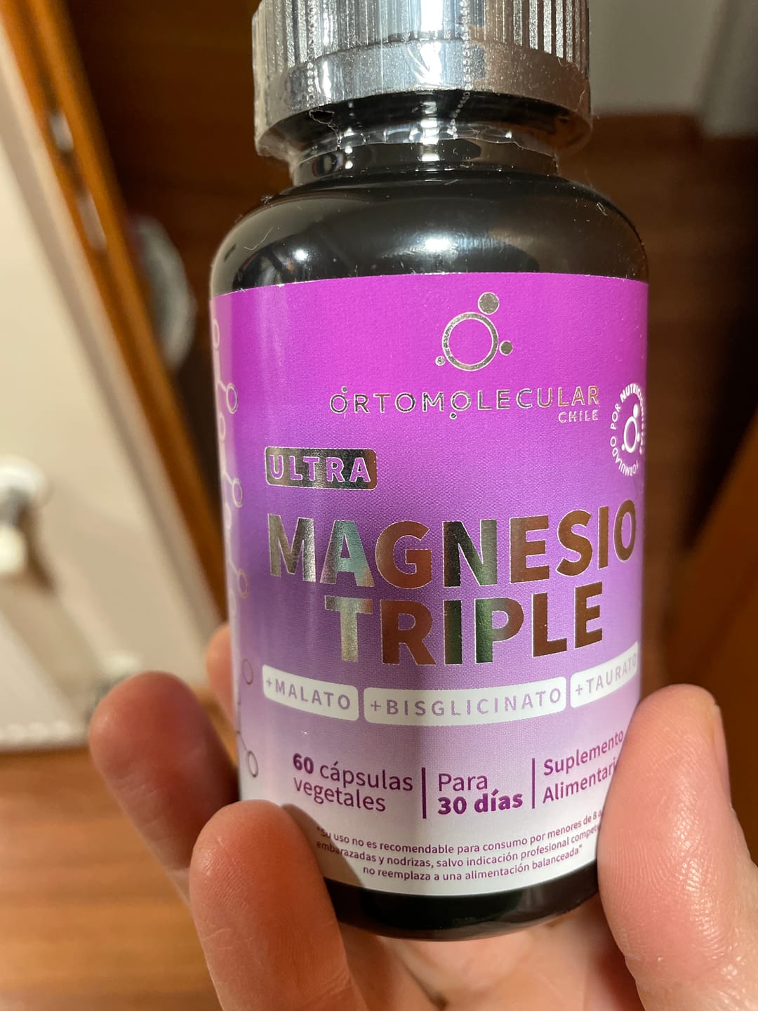 Customer photo review of Ultra Magnesio Triple-60 cáps