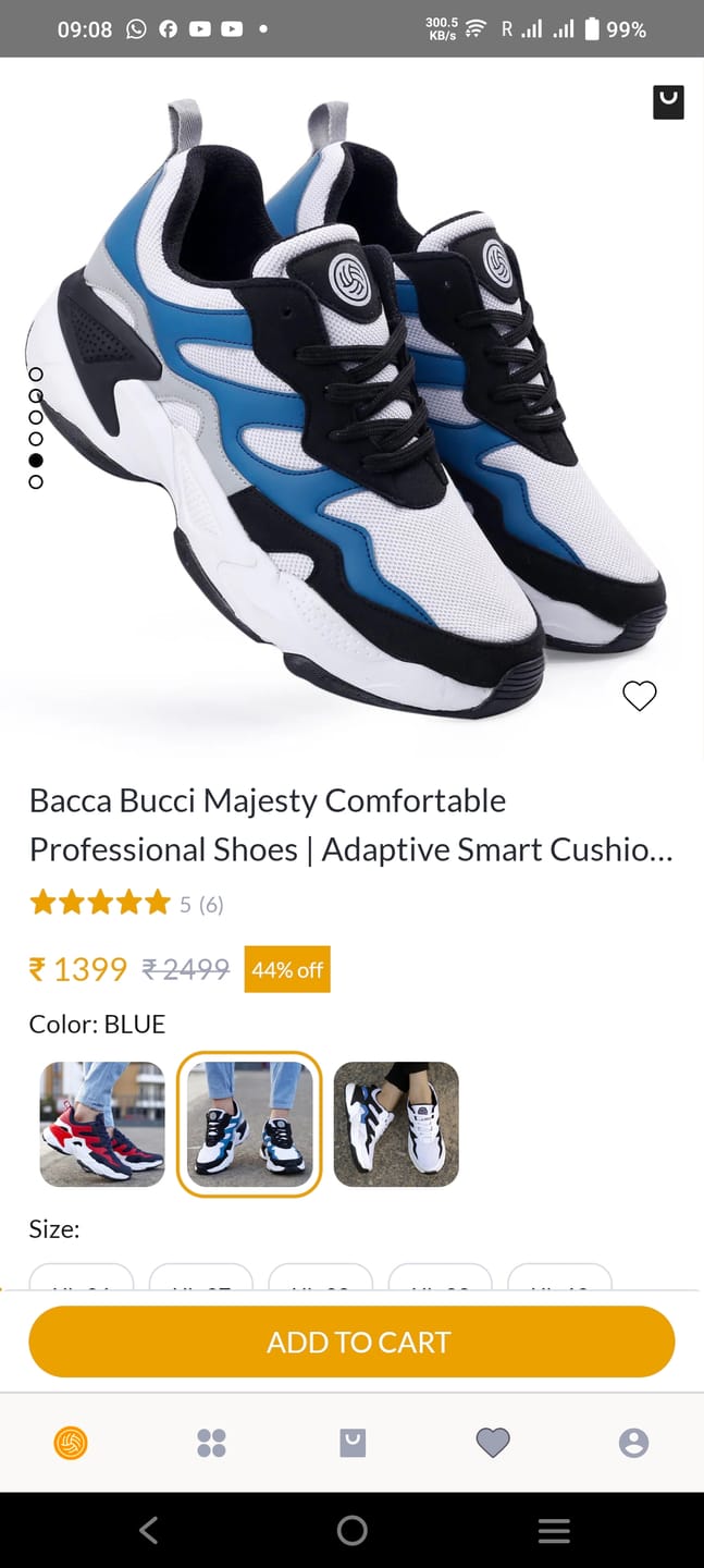 Customer photo review of Bacca Bucci Velocity