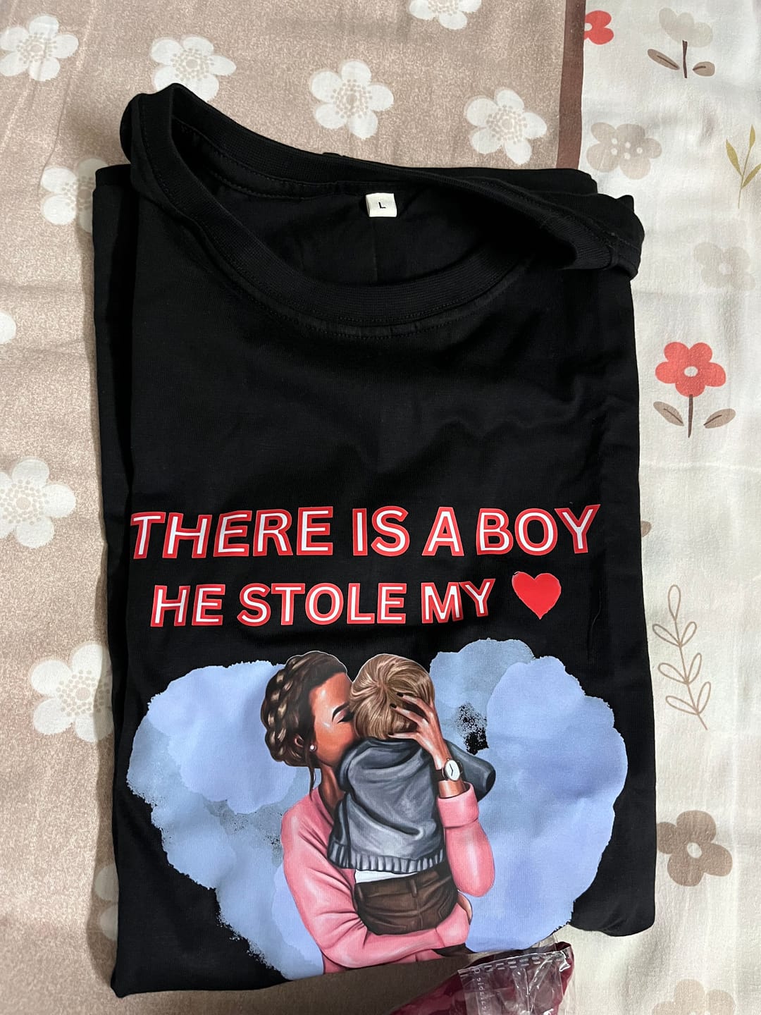 Customer photo review of HE CALLS ME MOM