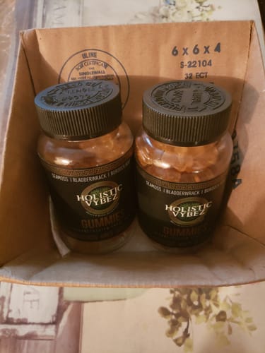 Customer photo review of Organic Sea Moss Gummy Bears