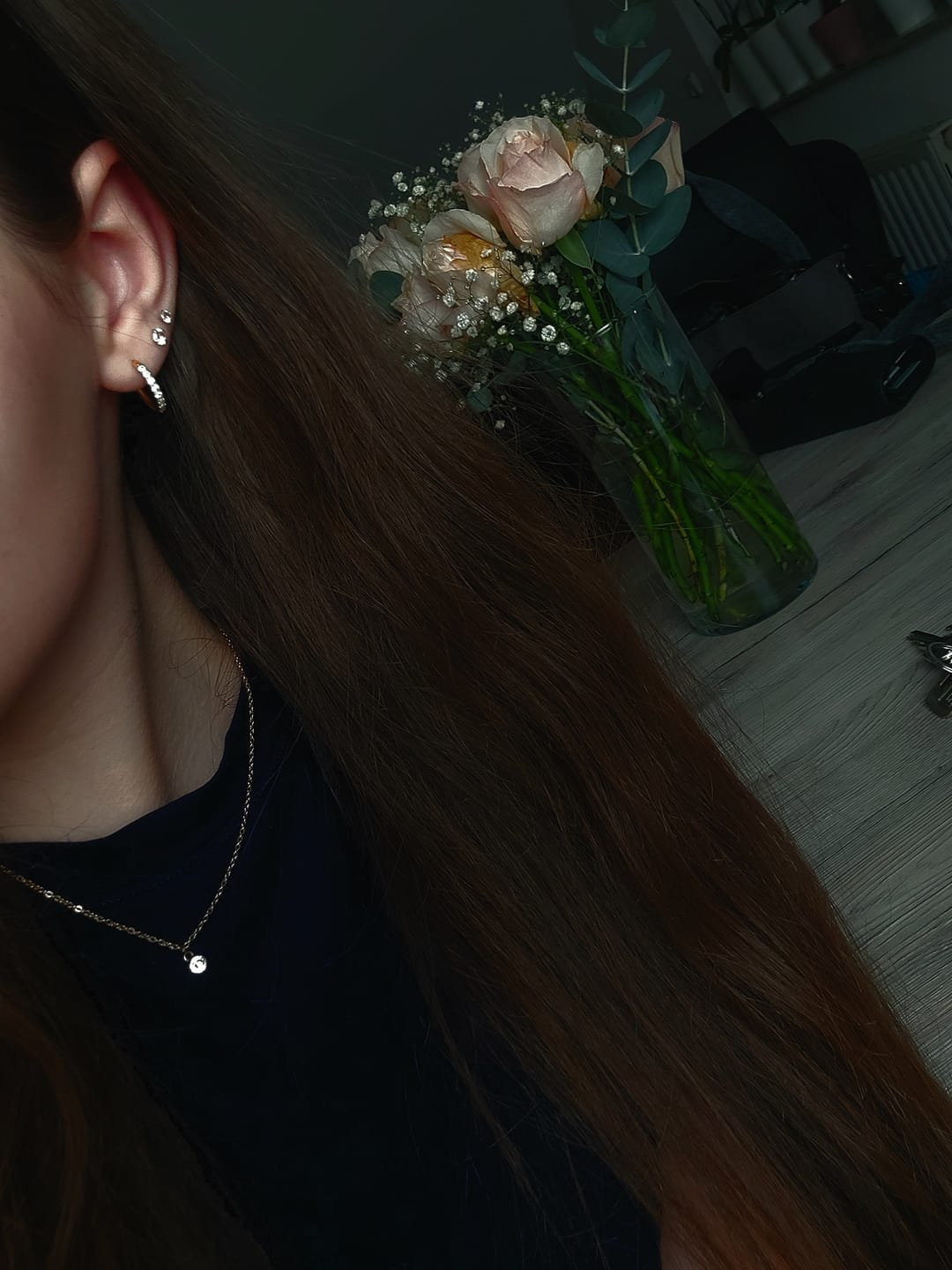 Customer photo review of Klara Ohrringe | 18K vergoldet