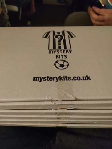 Customer photo review of Mens Mystery Football Shirt