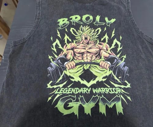 Customer photo review of Broly Vintage Tank Top V1