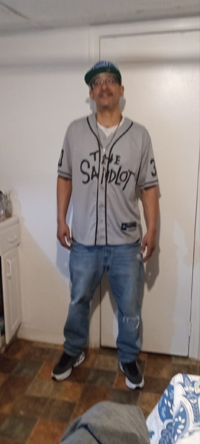 Customer photo review of The Sandlot Benny 'The Jet' Rodriguez Baseball Jersey