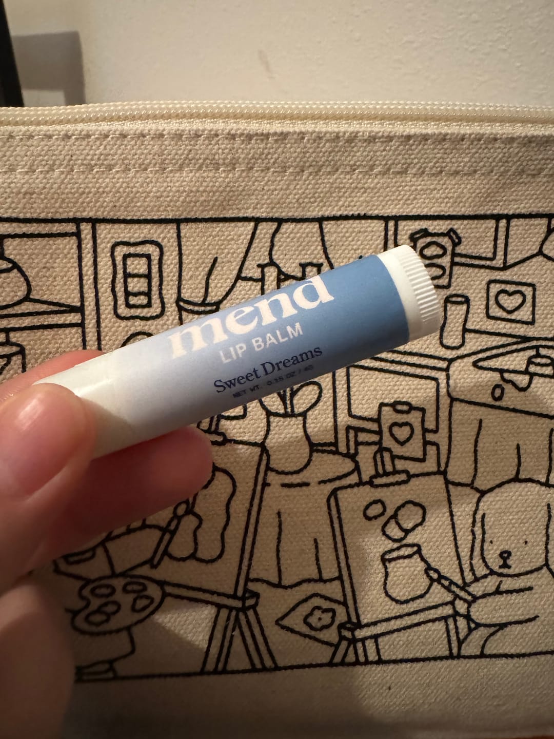 Customer photo review of Sweet Dreams Lip Balm