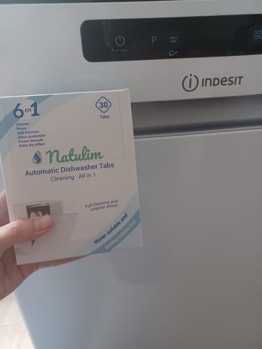Customer photo review of Eco-Tiras de Detergente 40 lavados Natulim