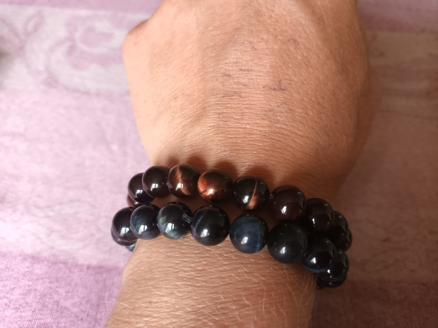 Customer photo review of Bracelet Oeil de Taureau
