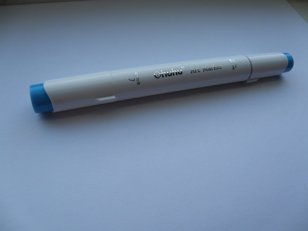 Customer photo review of Ohuhu Honolulu PB8 / B111 Individual Marker, Brush & Chisel