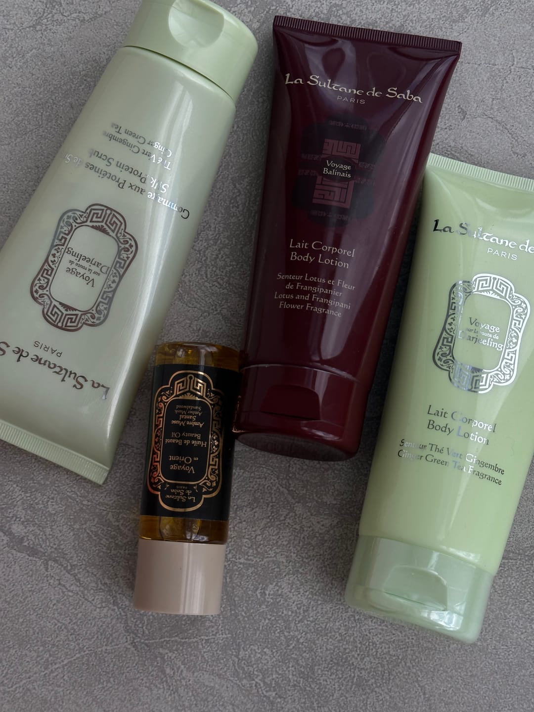 Customer photo review of Body Lotion - Ginger Green Tea Journey To The Route Of Darjeeling