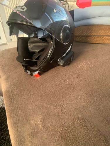 Customer photo review of Motarcom - L'intercom moto haut de gamme et abordable