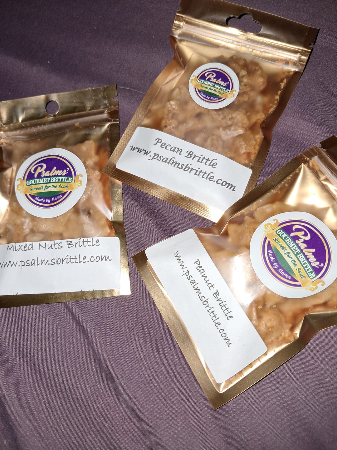 Customer photo review of Brittle Sample Pack