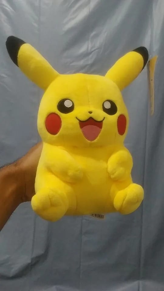 Customer photo review of Pikachu Plush Toy 2024