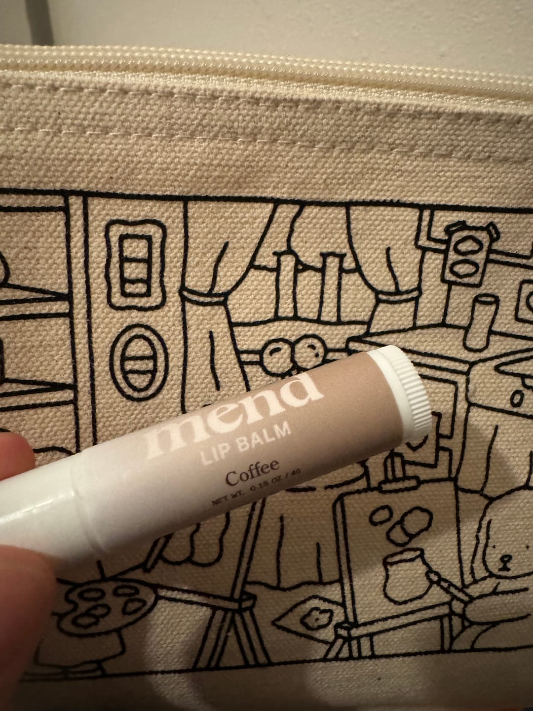 Customer photo review of Coffee Lip Balm