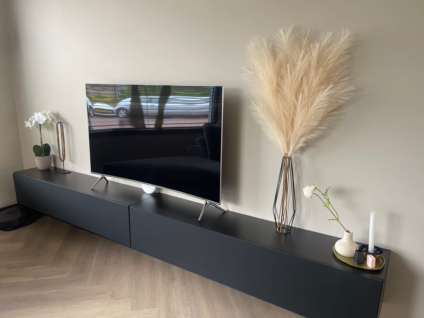 Customer photo review of Pampas 110cm (3 stengels)- Crème