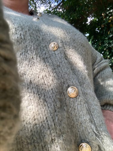 Customer photo review of Danielle Strickjacke - Khaki