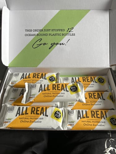 Customer photo review of Lemon Coconut Protein Bar