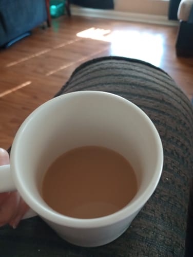 Customer photo review of Strawberries 'n Cream Flavored Coffee