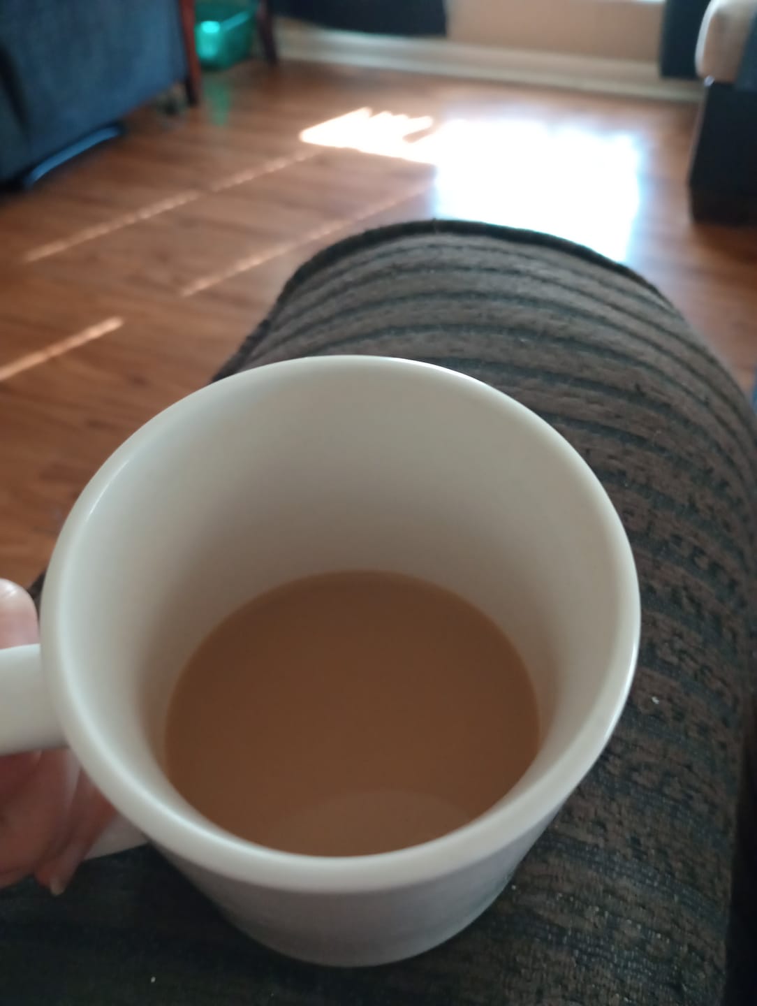 Customer photo review of Strawberries 'n Cream Flavored Coffee