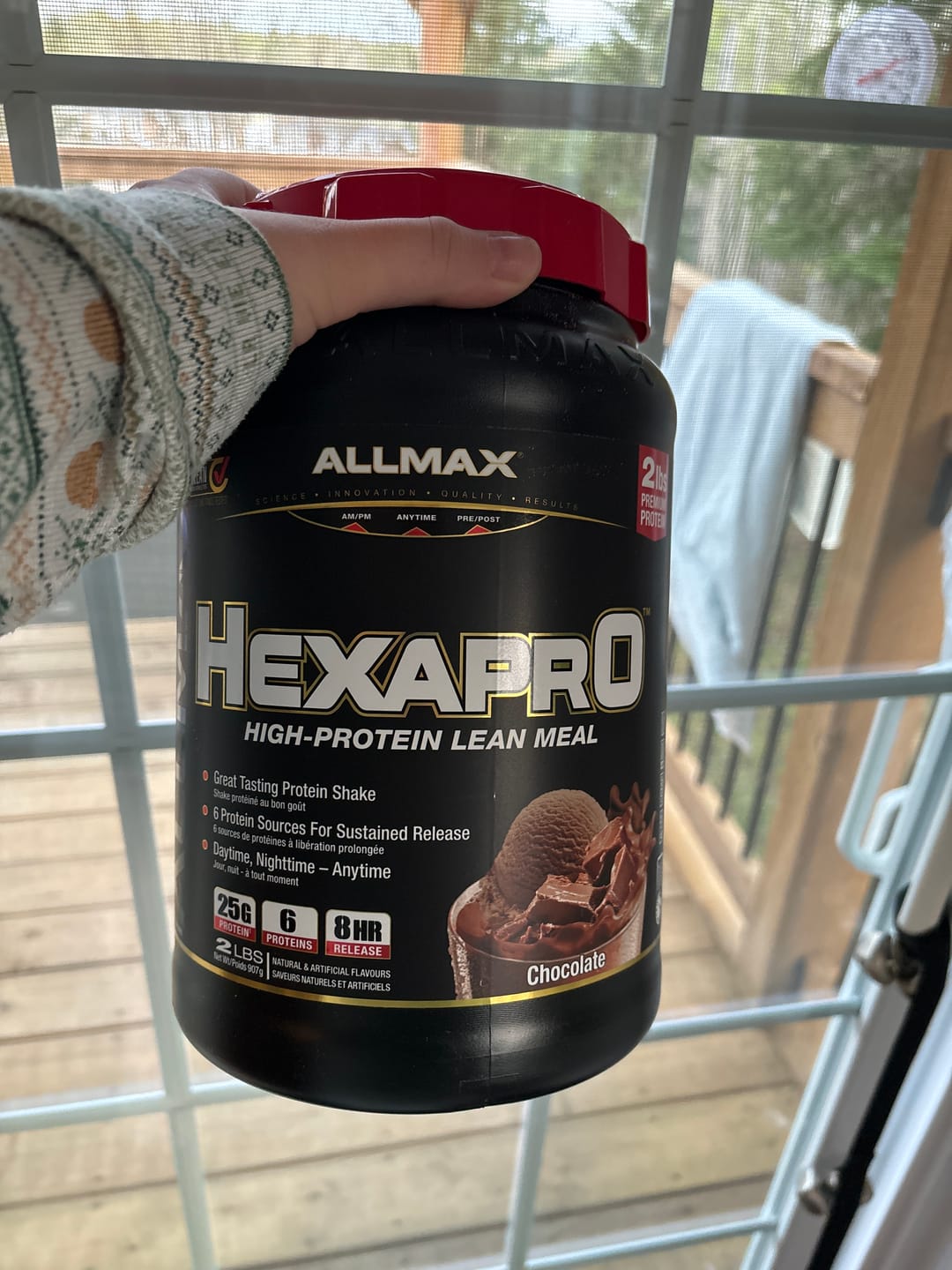 Customer photo review of Allmax - Hexapro 2lb