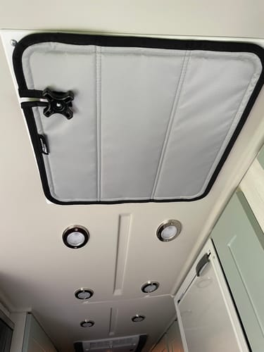 Customer photo review of Roof Vent Fan Insulated Cover