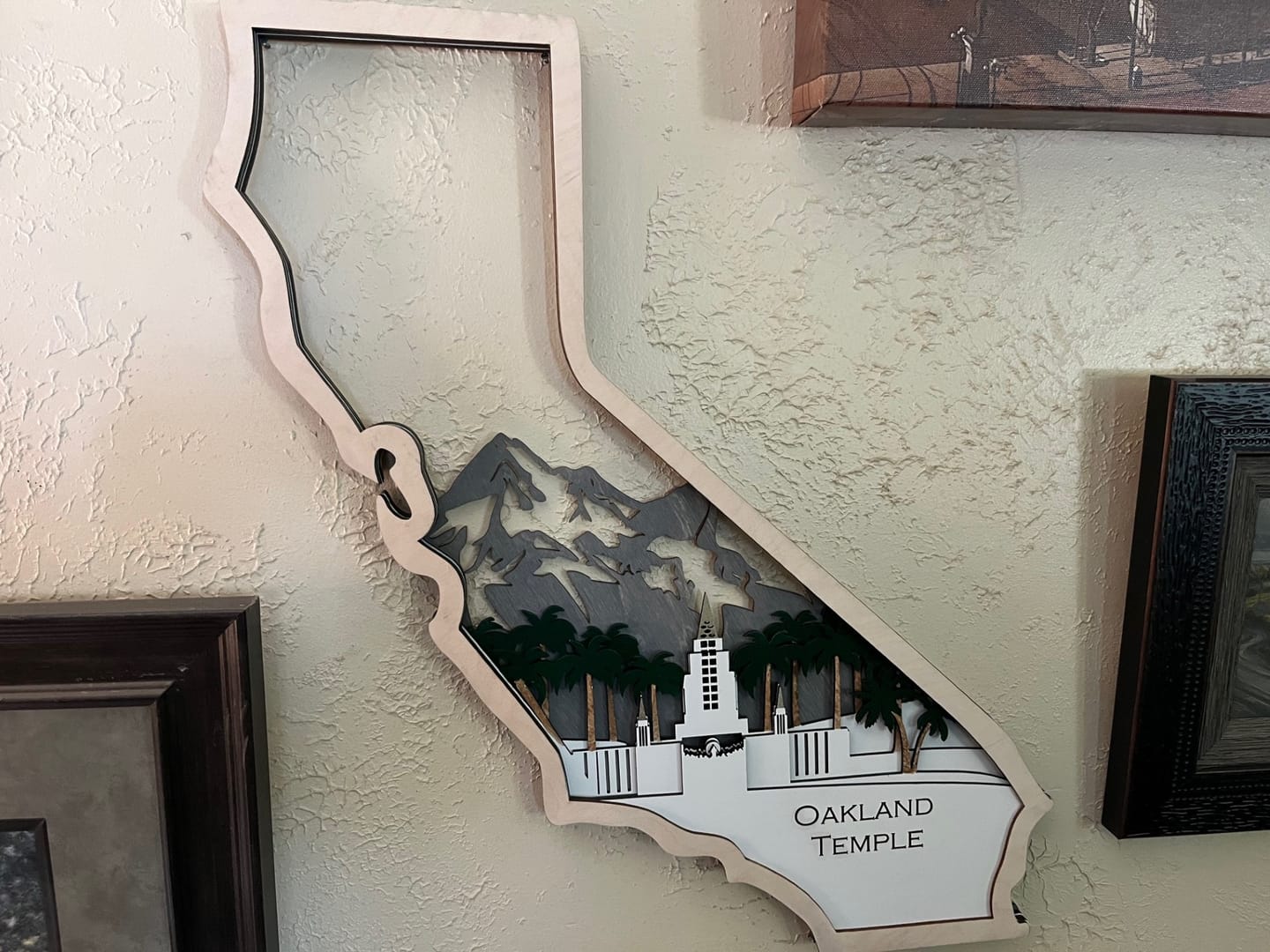 Customer photo review of State Temple Signs (Choose your Temple)