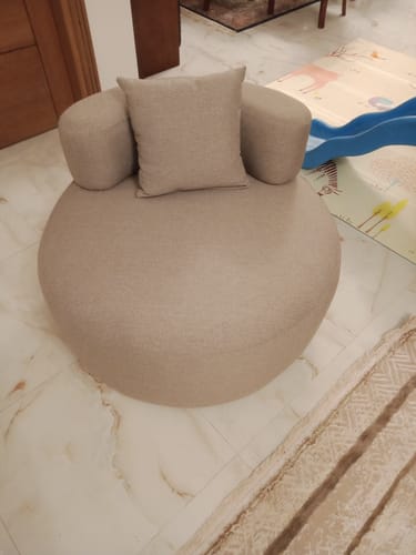 Customer photo review of كرسي خشب زان 100×100سم-  SBF123