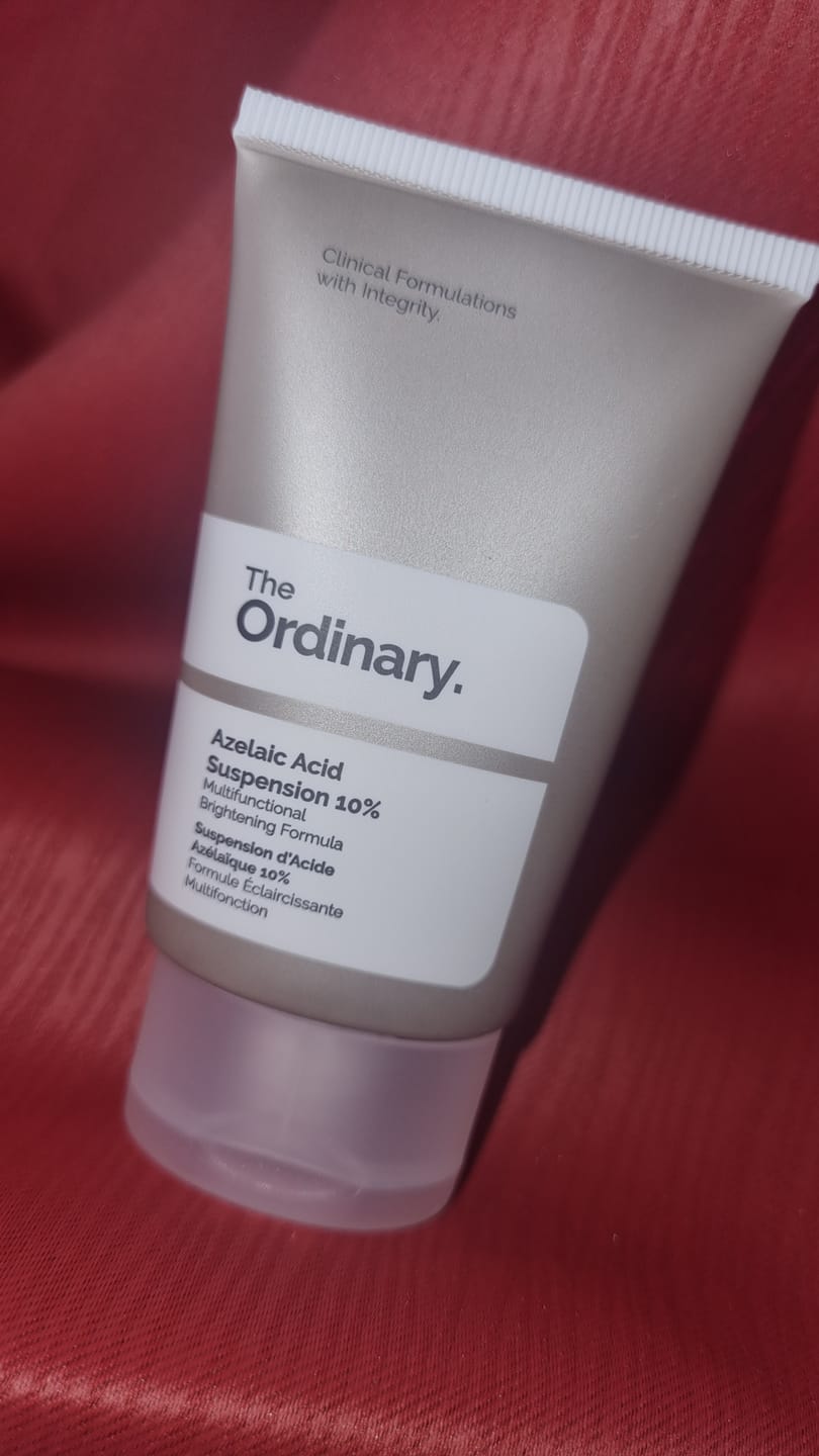 Customer photo review of Azelaic Acid 10% Suspension Brightening Cream