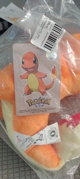 Customer photo review of Charmander Plush Toy