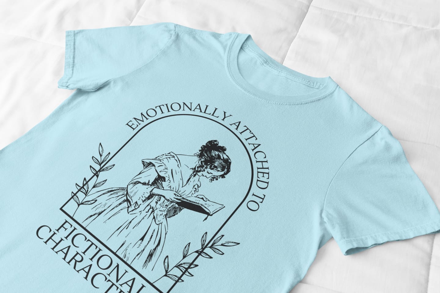 Customer photo review of Book Lovers Monthly T-Shirt Club