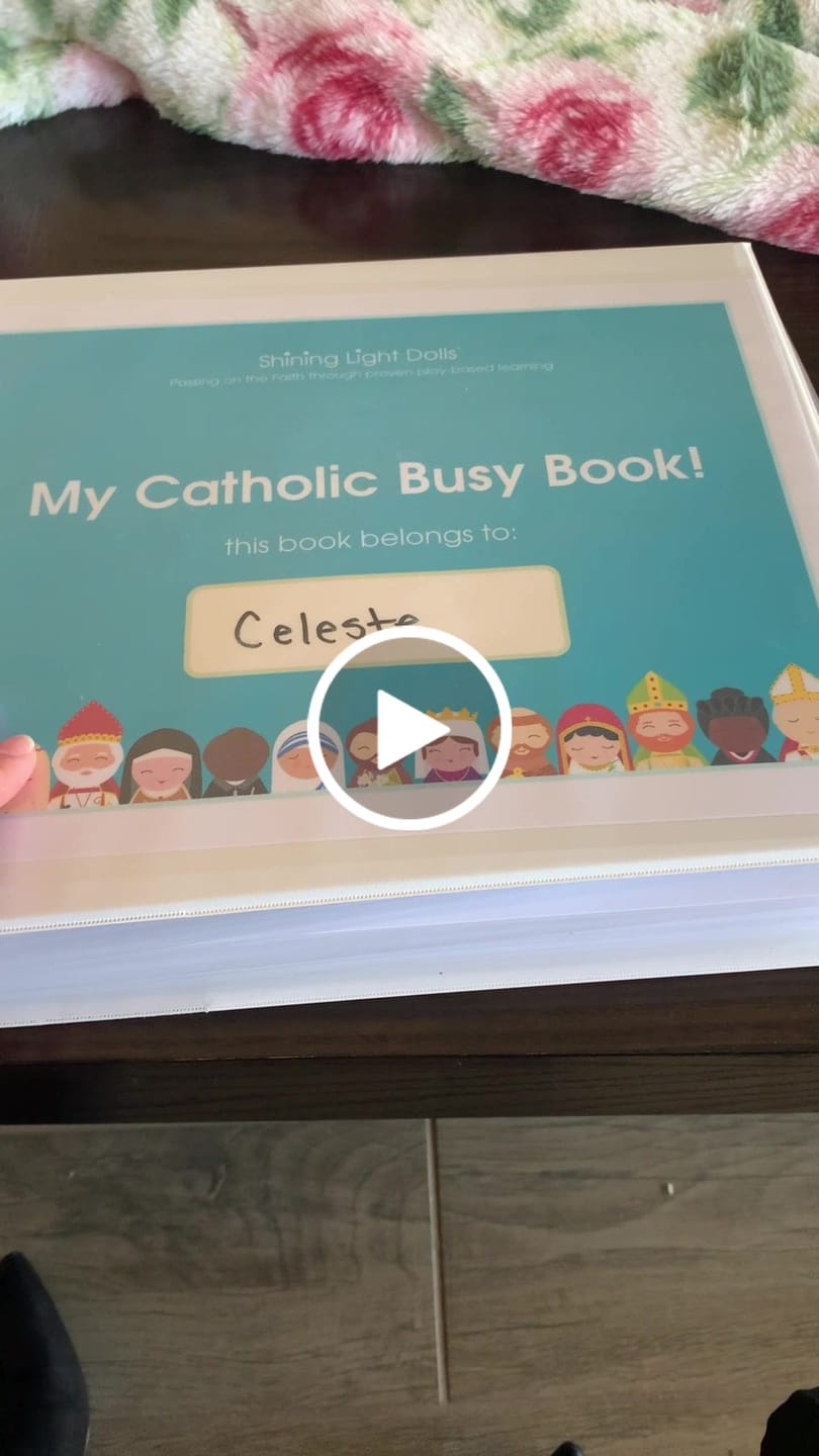Customer video review of Catholic Kids Busy Book - Digital Download