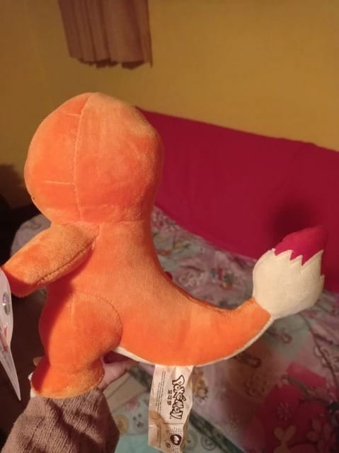 Customer photo review of Charmander Plush Toy
