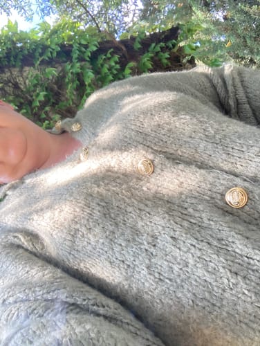 Customer photo review of Danielle Strickjacke - Khaki