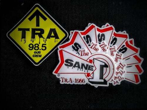 Customer photo review of 50 Custom 4" Laminated Vinyl Stickers