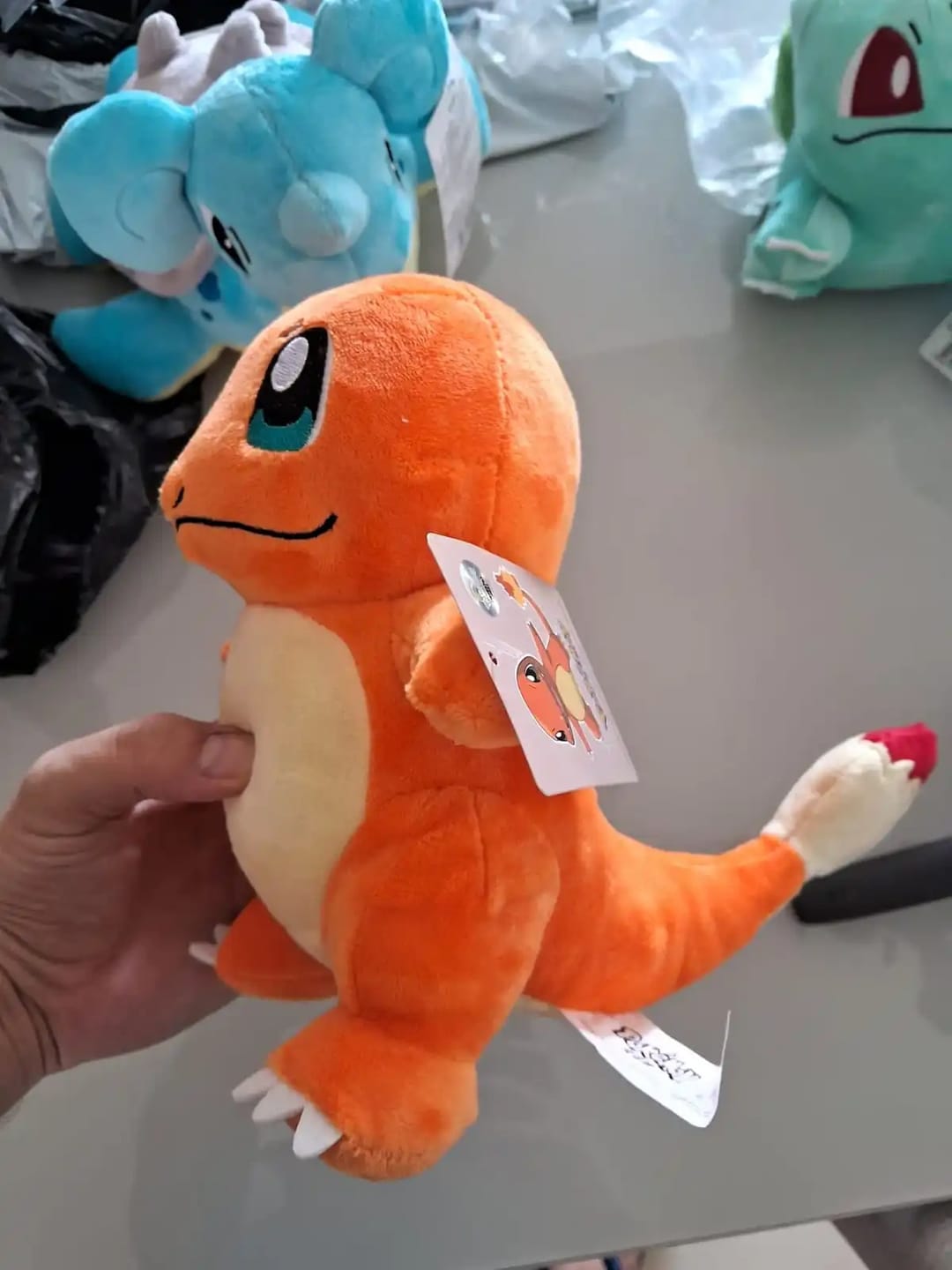Customer photo review of Charmander Plush Toy