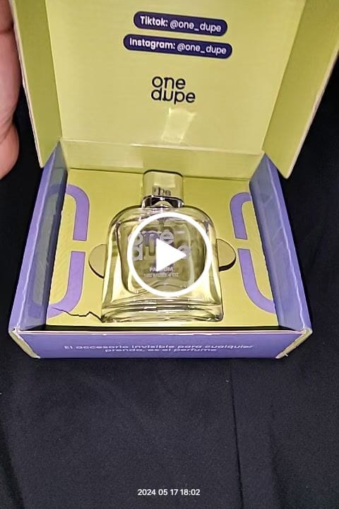 Customer video review of Perfume inspirado en Bleu de Chanel