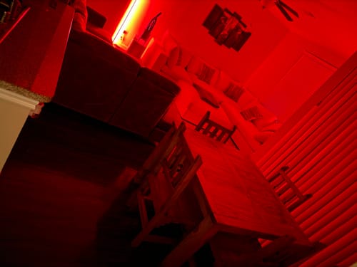 Customer photo review of LITE TOWER - MODERN STYLED LED CORNER LAMP
