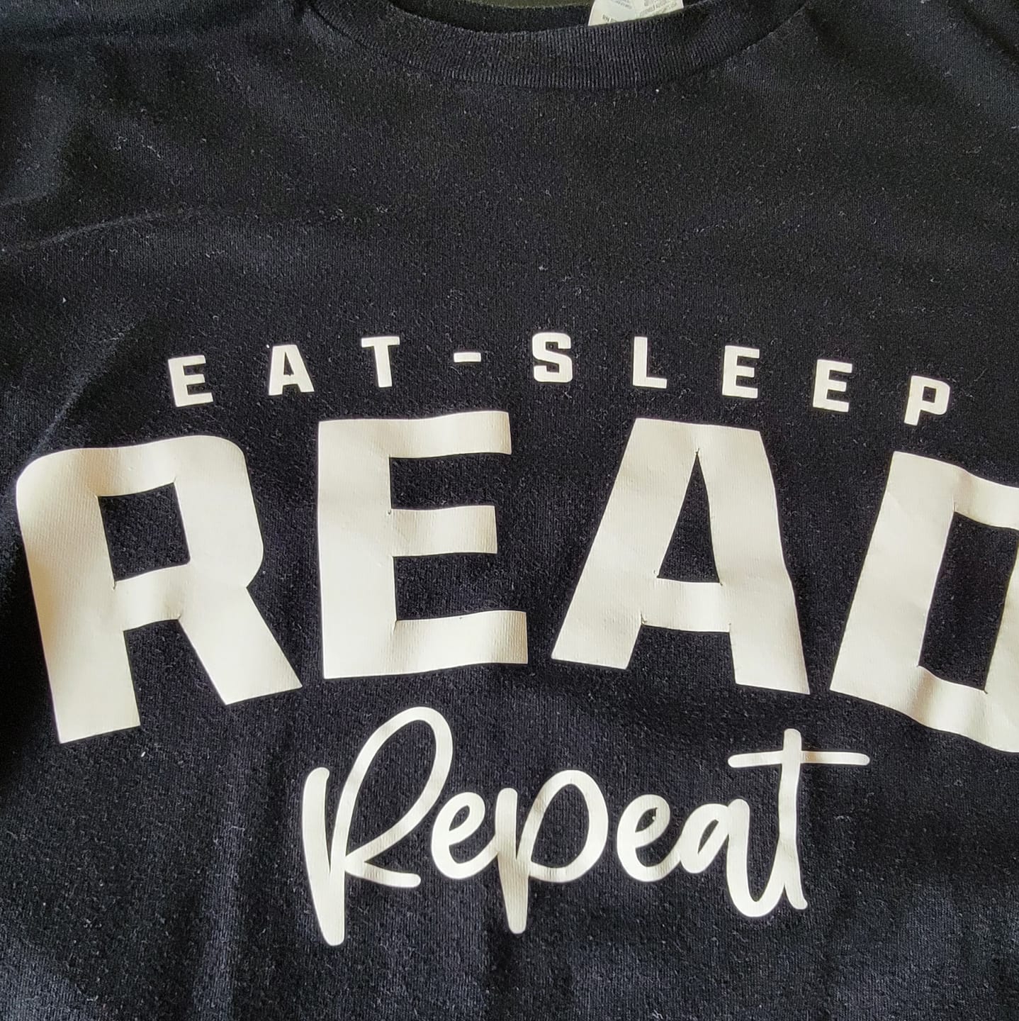 Customer photo review of Book Lovers Monthly T-Shirt Club