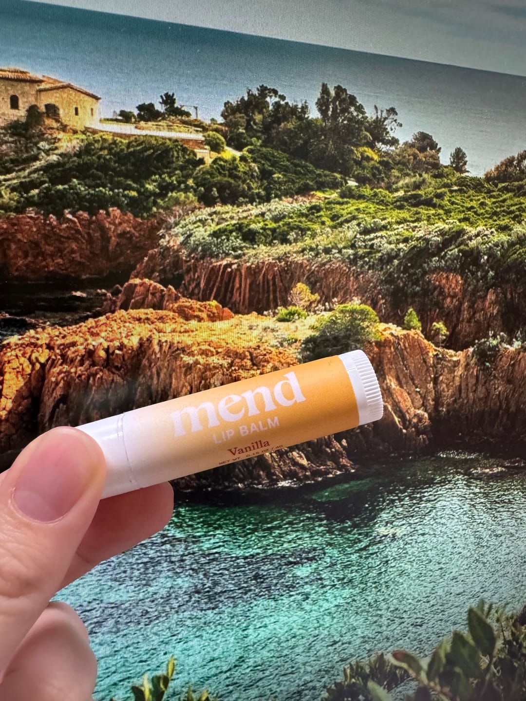 Customer photo review of Vanilla Lip Balm