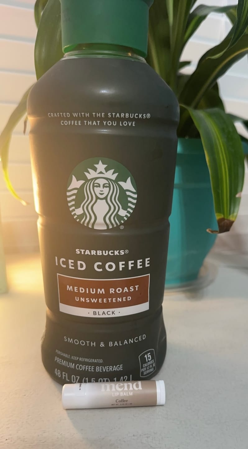 Customer photo review of Coffee Lip Balm