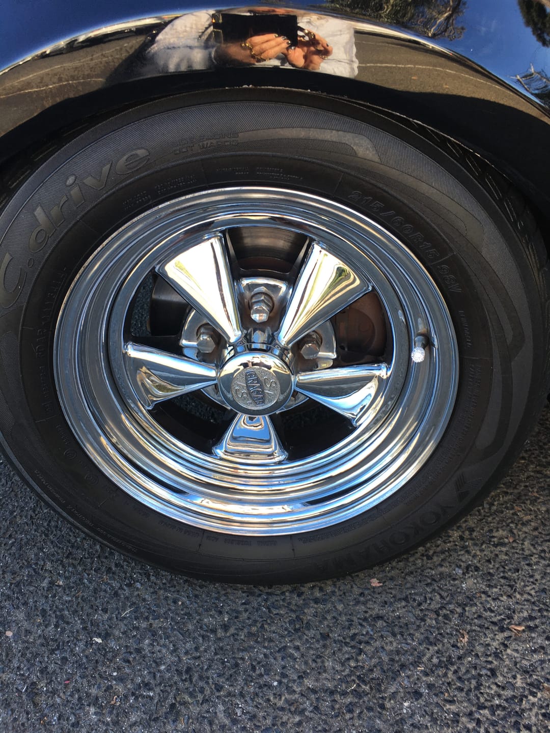 Customer photo review of Lil' Princess Valve Caps