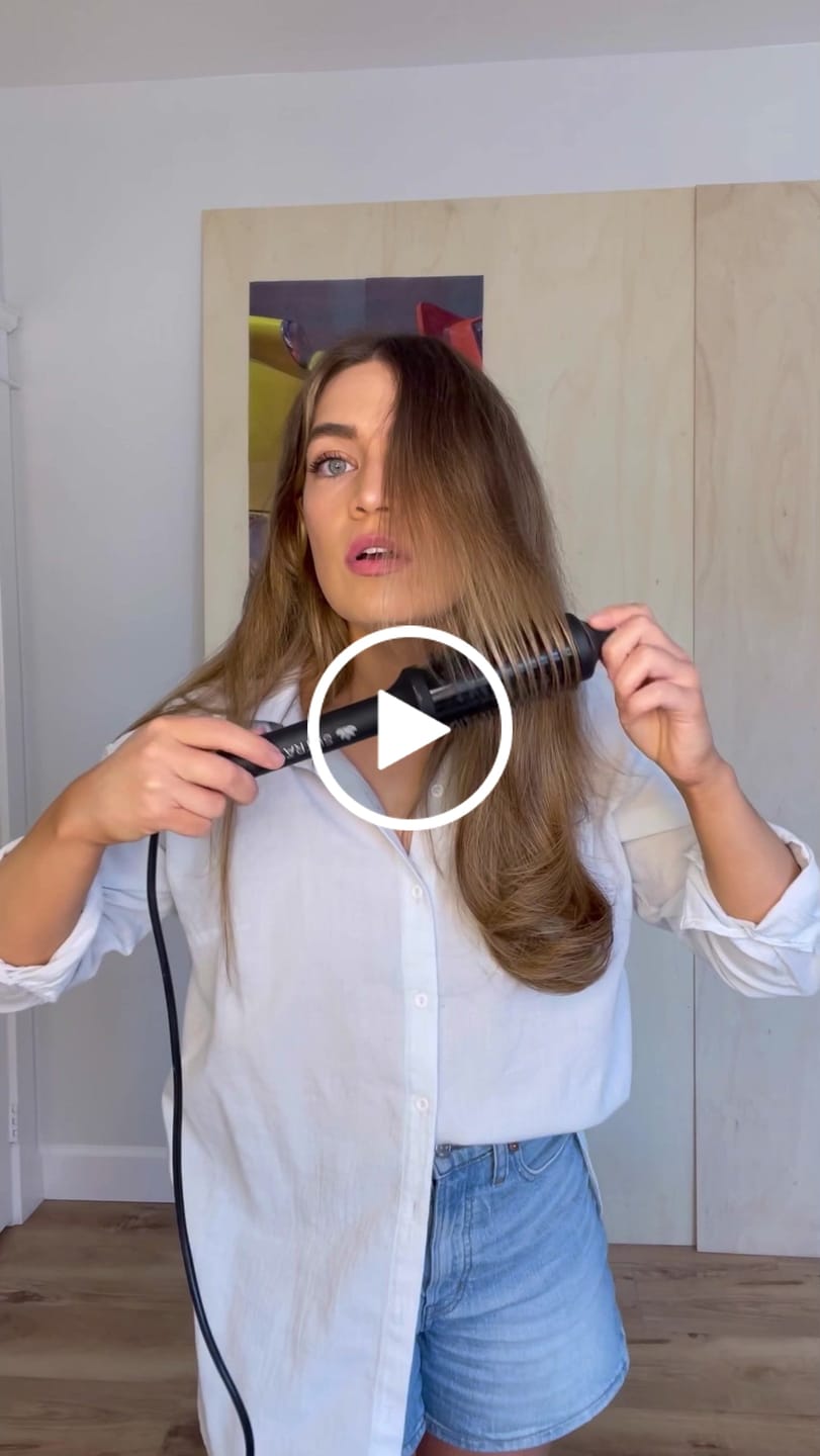 Customer video review of IR INFRARED Thermal Styling Brush