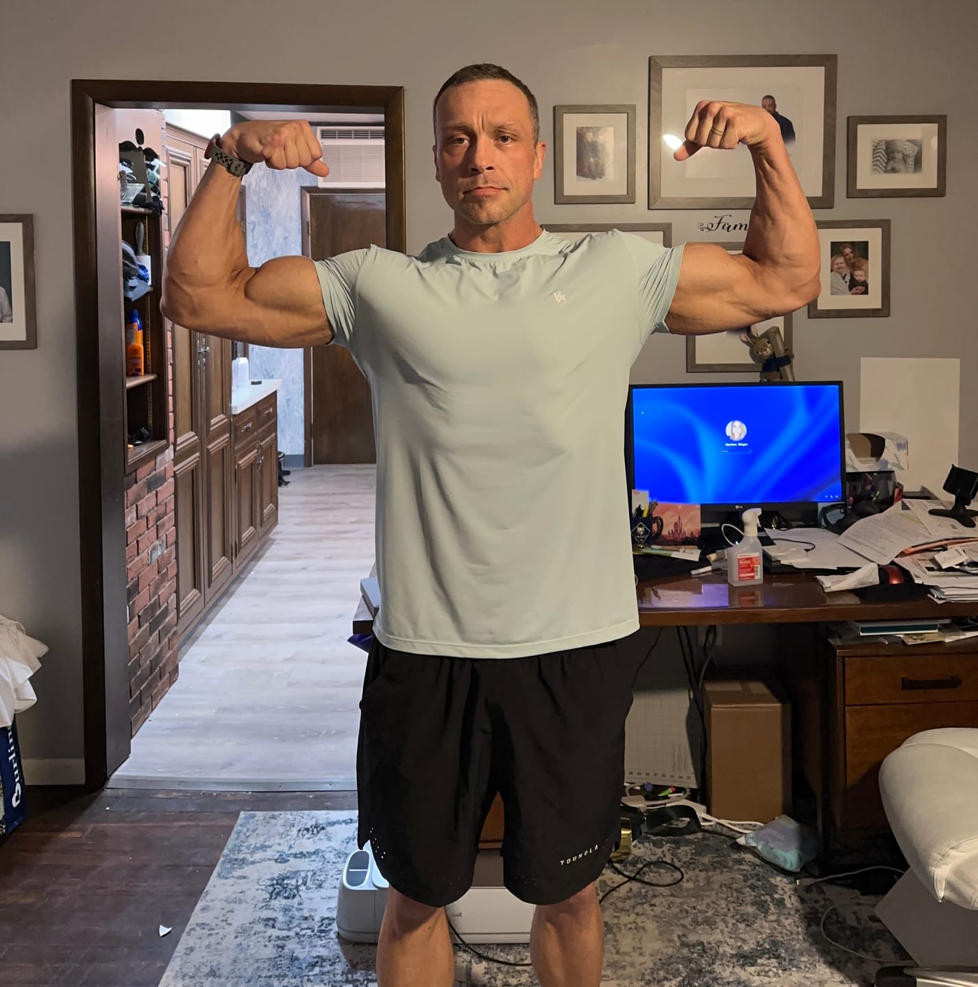 Customer photo review of 146 Sprint Shorts
