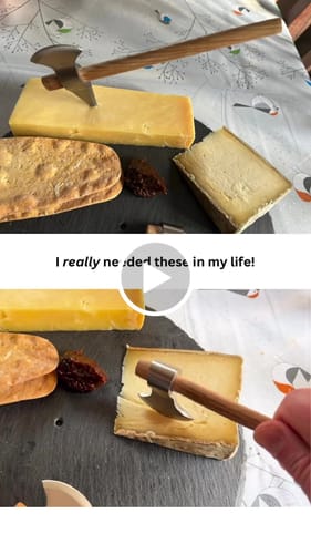 Customer video review of Cheese Axes