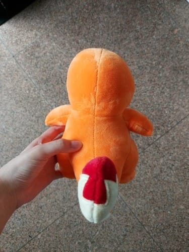 Customer photo review of Charmander Plush Toy