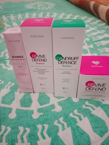 Customer photo review of Revive &  Defence Shampoo Duo