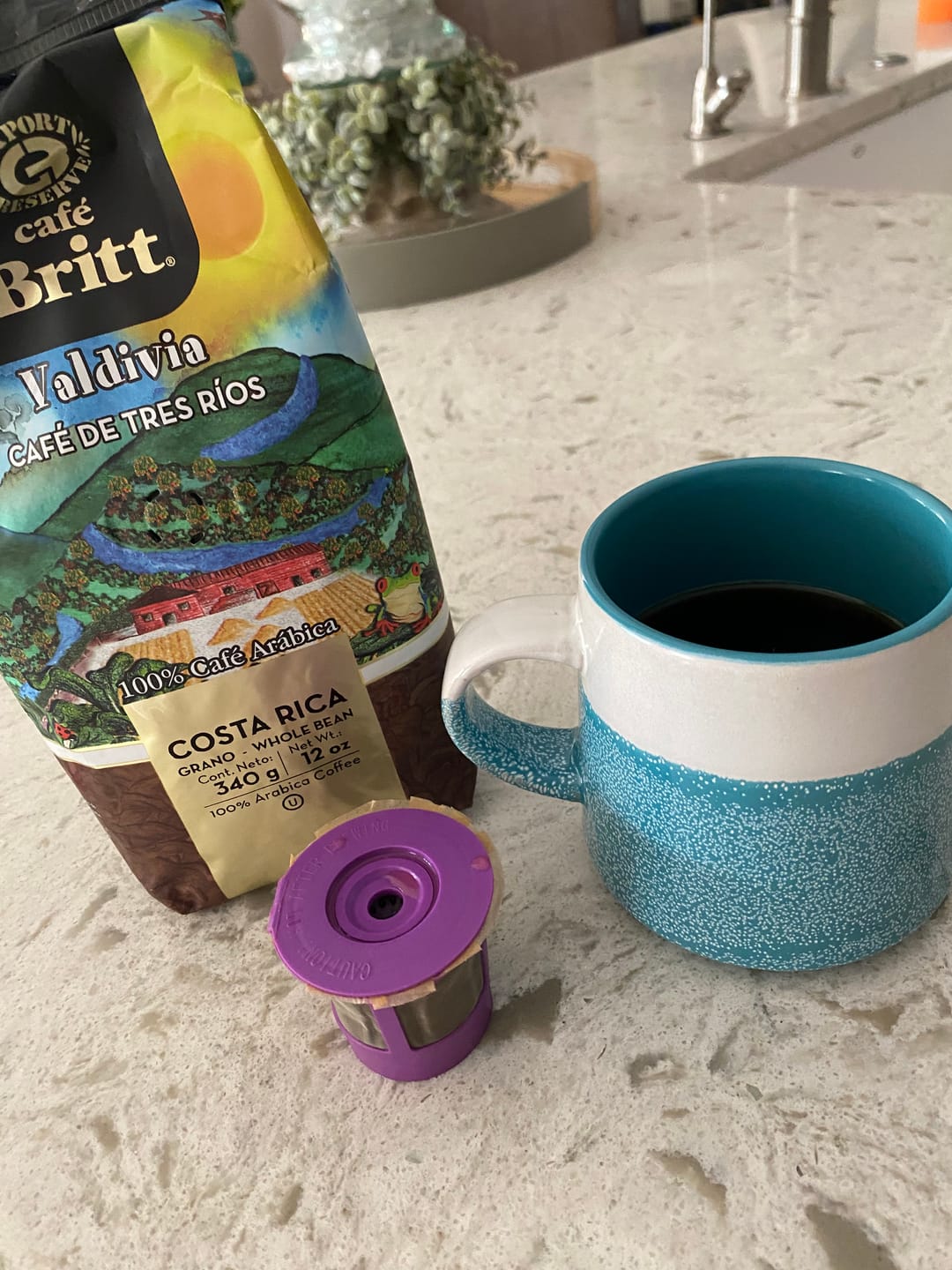 Customer photo review of COSTA RICAN TRES RIOS VALDIVIA COFFEE