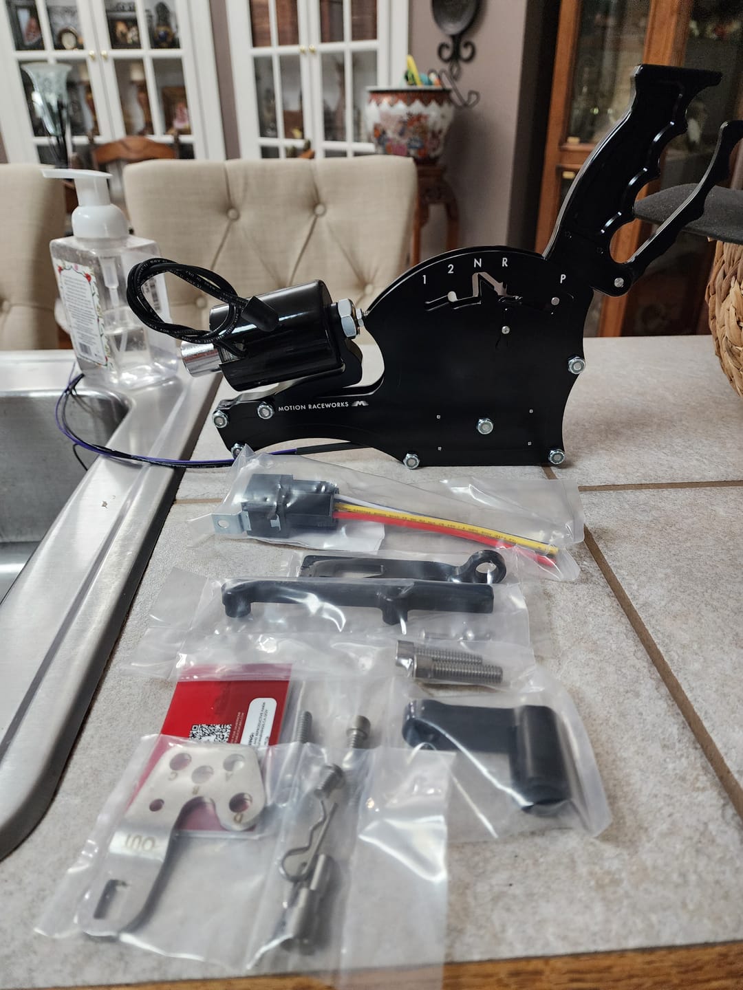 Customer photo review of Electric Shift Powerglide Operator Series Billet Shifter Rear Exit