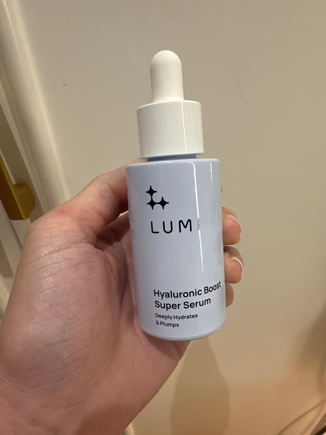 Customer photo review of Hyaluronic Boost Super Serum