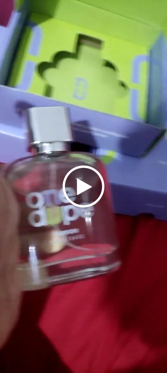 Customer video review of Perfume inspirado en Baccarat Rouge 540